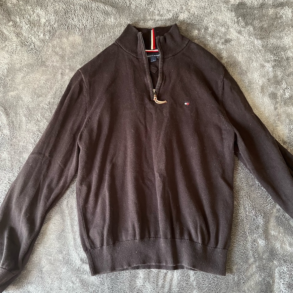 Men’s Tommy Hilfiger Sweater (Quarter Zip)